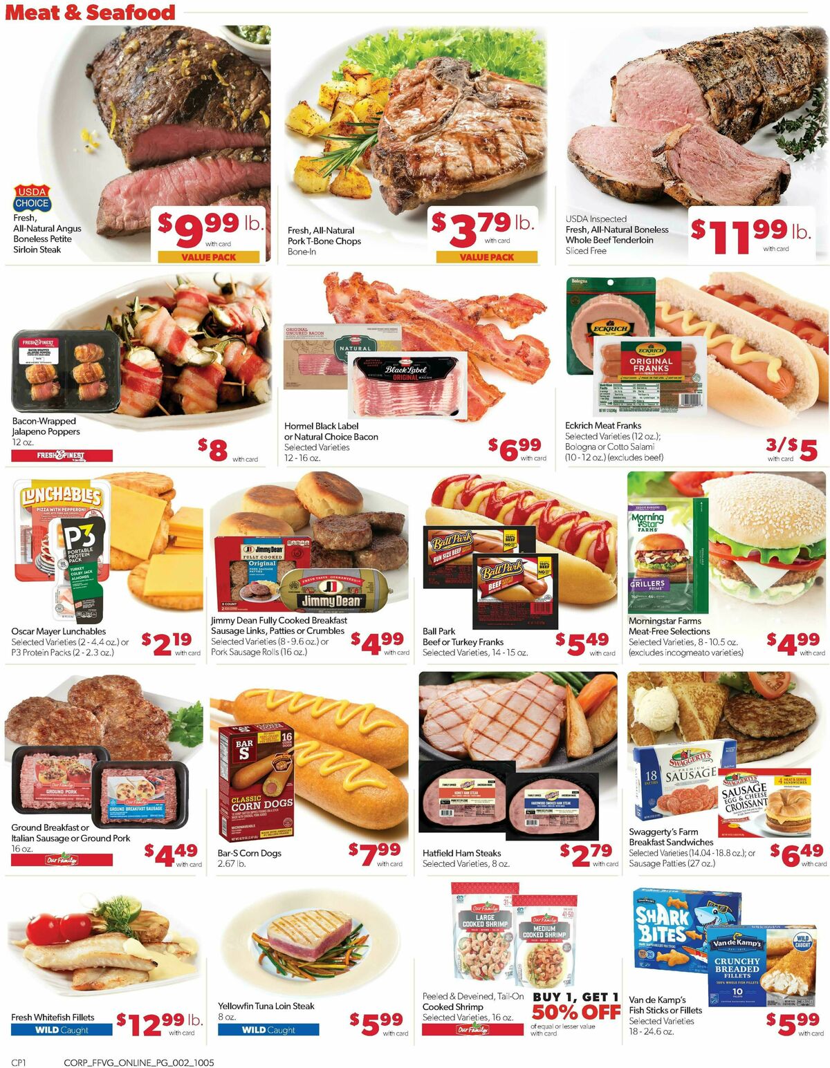 Family Fare Weekly Ad from October 5