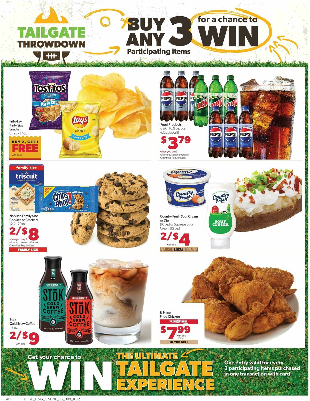 Family Fare Weekly Ad from October 12