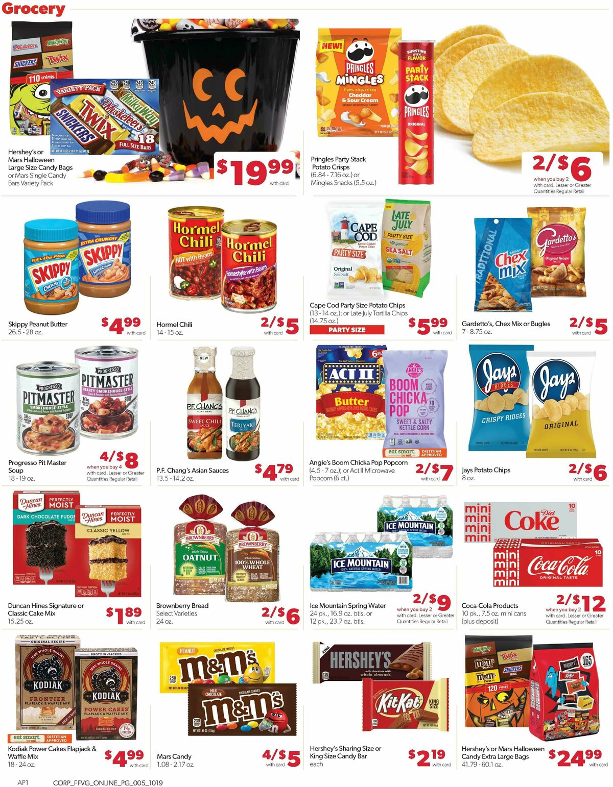 Family Fare Weekly Ad from October 19
