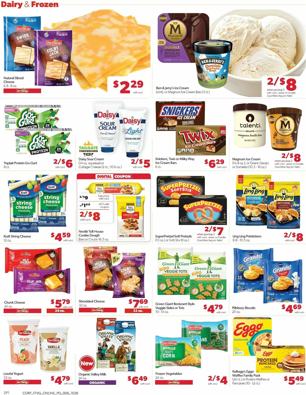 Family Fare Weekly Ad from October 26