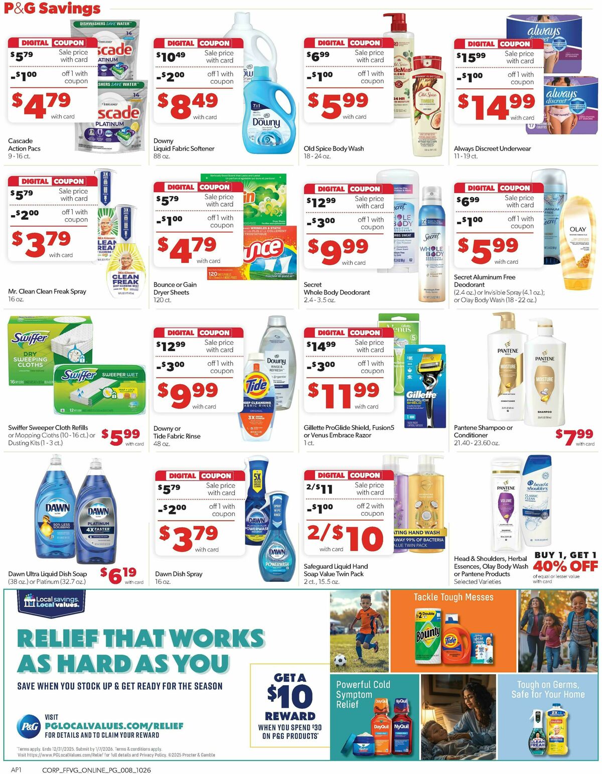 Family Fare Weekly Ad from October 26
