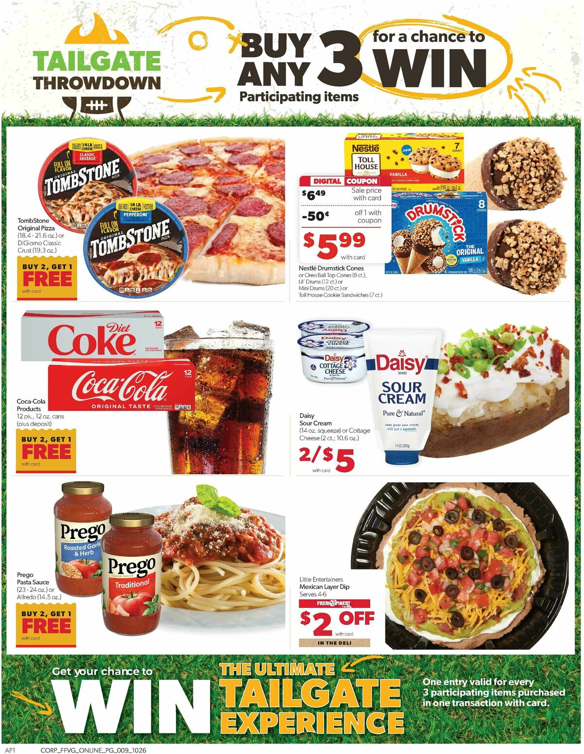 Family Fare Weekly Ad from October 26