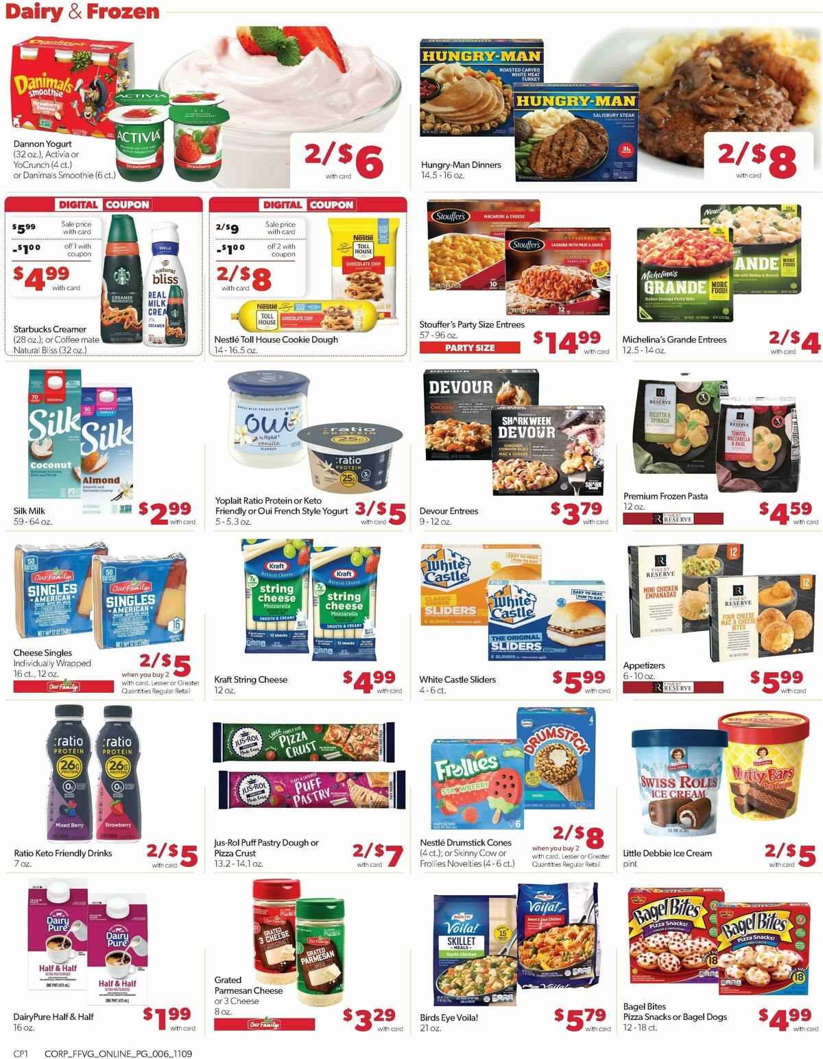 Family Fare Weekly Ad from November 9