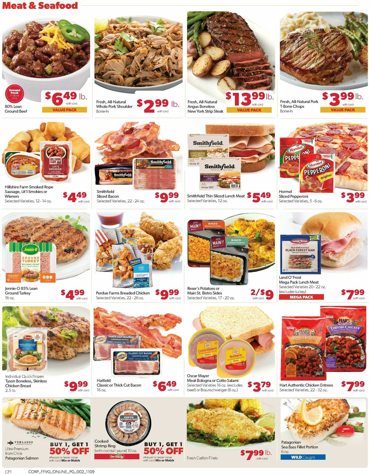 Family Fare Weekly Ad from November 9