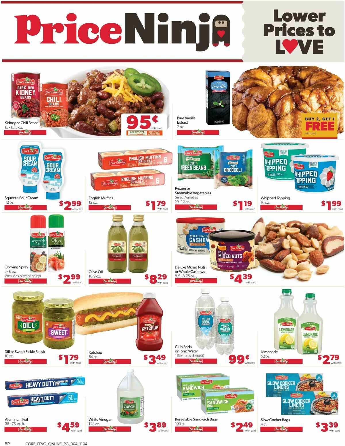 Family Fare Weekly Ad from November 9