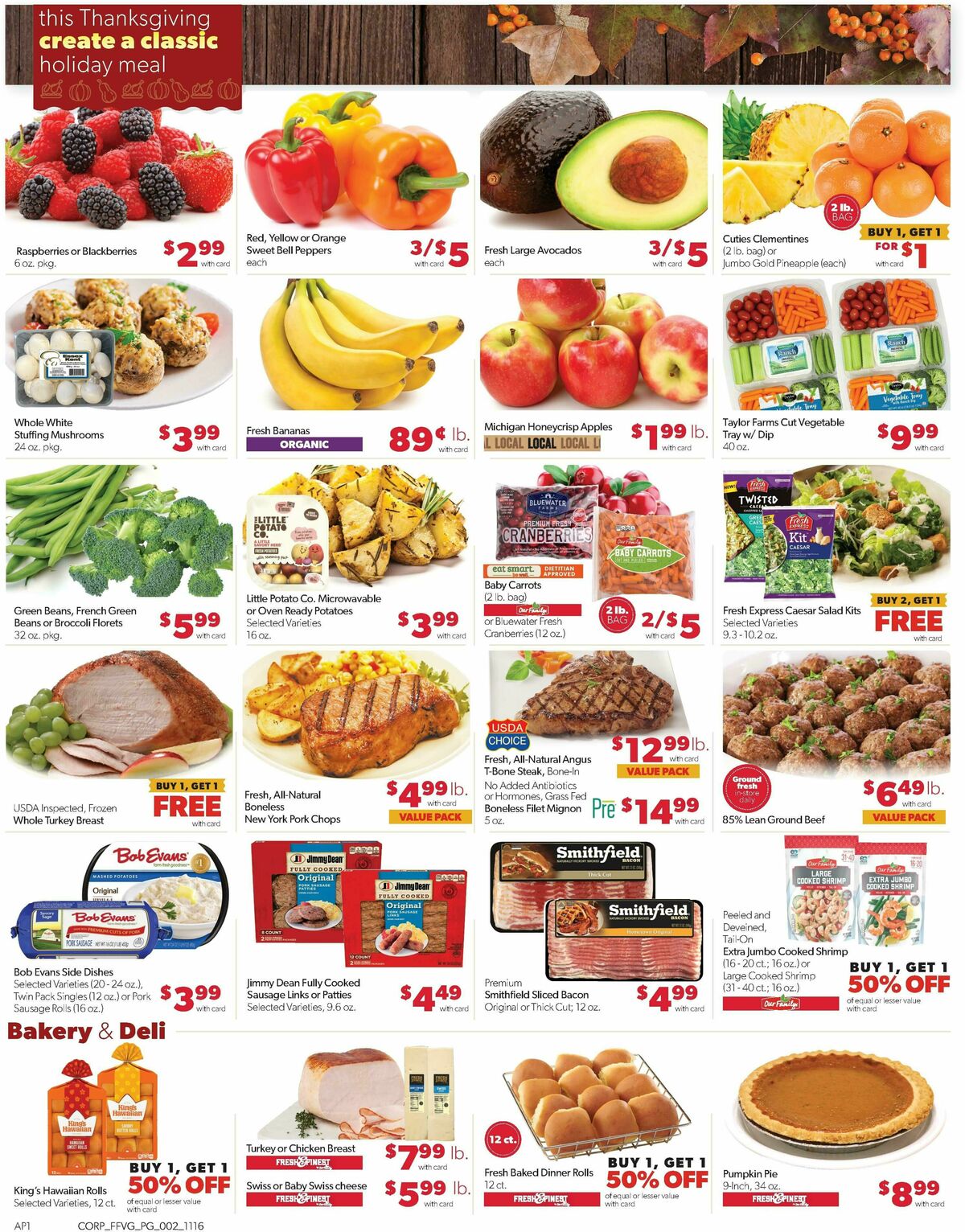 Family Fare Weekly Ad from November 16