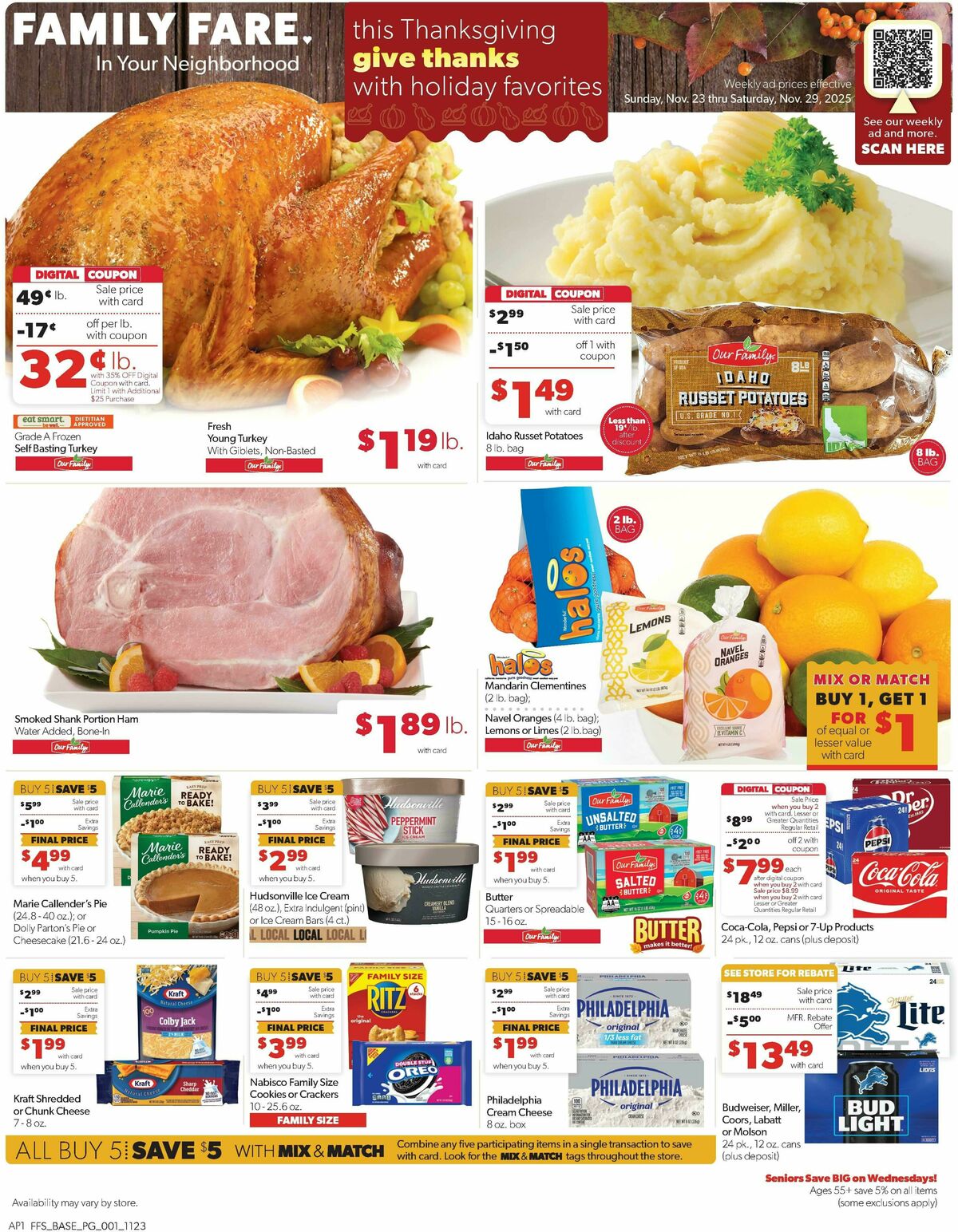 Family Fare Weekly Ad from November 23