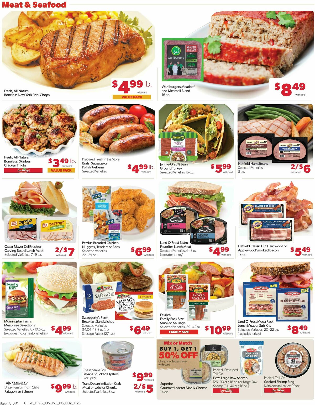Family Fare Weekly Ad from November 23