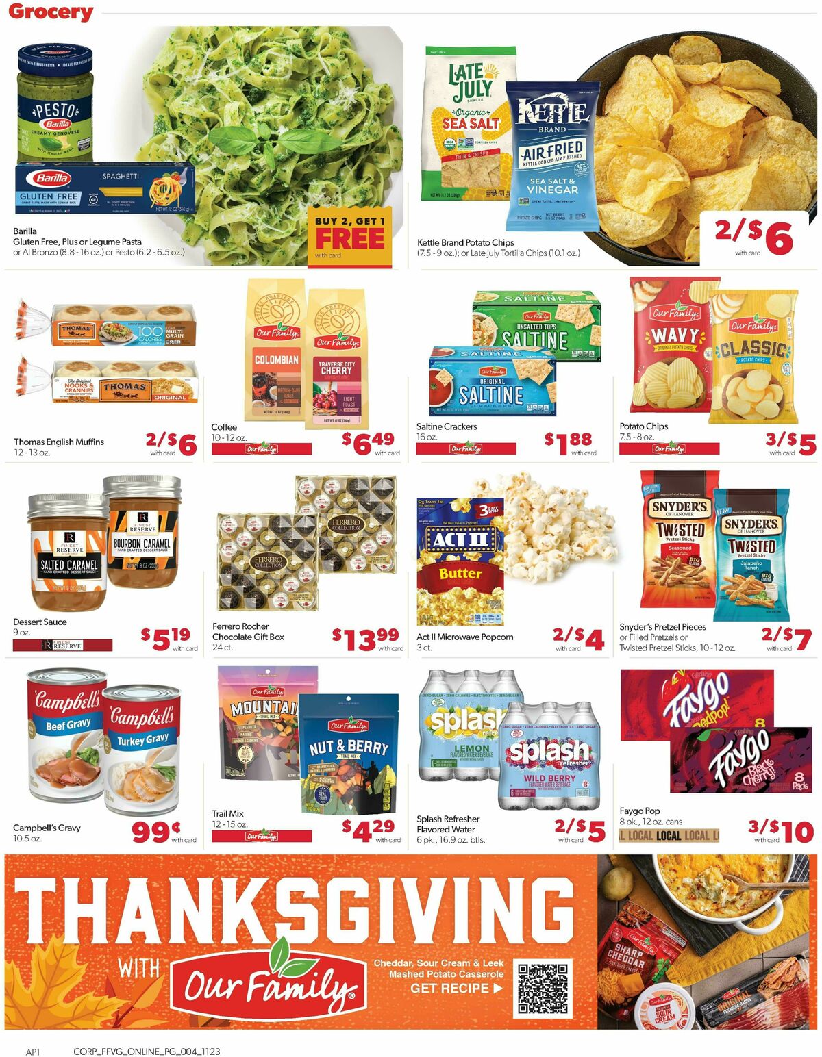 Family Fare Weekly Ad from November 23