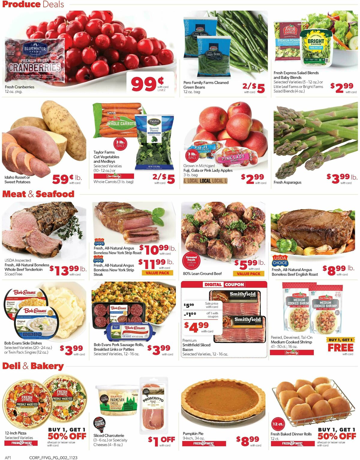 Family Fare Weekly Ad from November 23