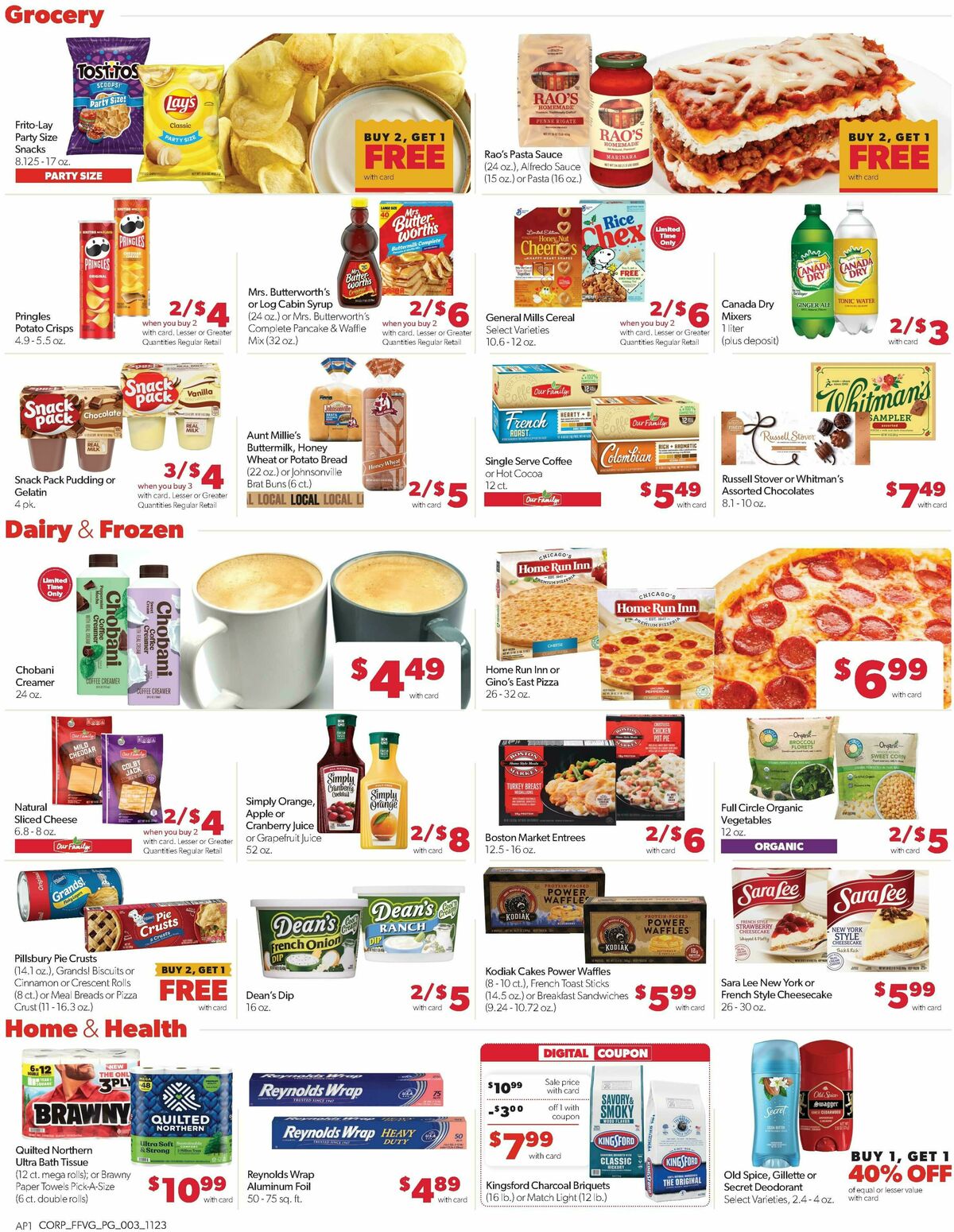 Family Fare Weekly Ad from November 23