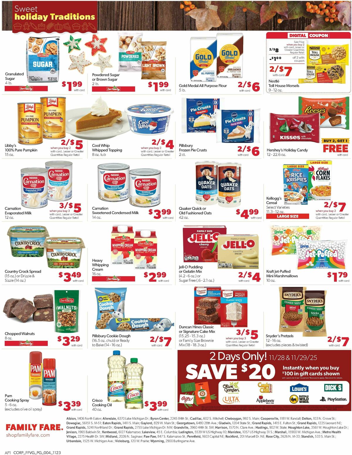 Family Fare Weekly Ad from November 23