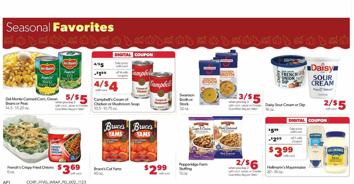 Family Fare Weekly Ad from November 23