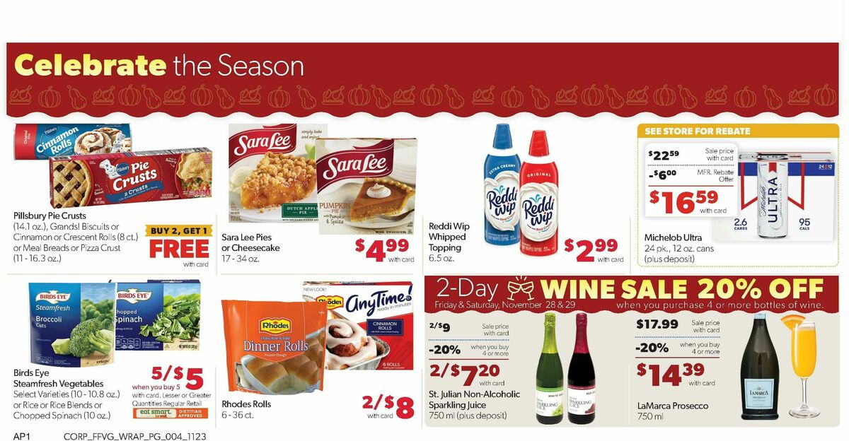 Family Fare Weekly Ad from November 23