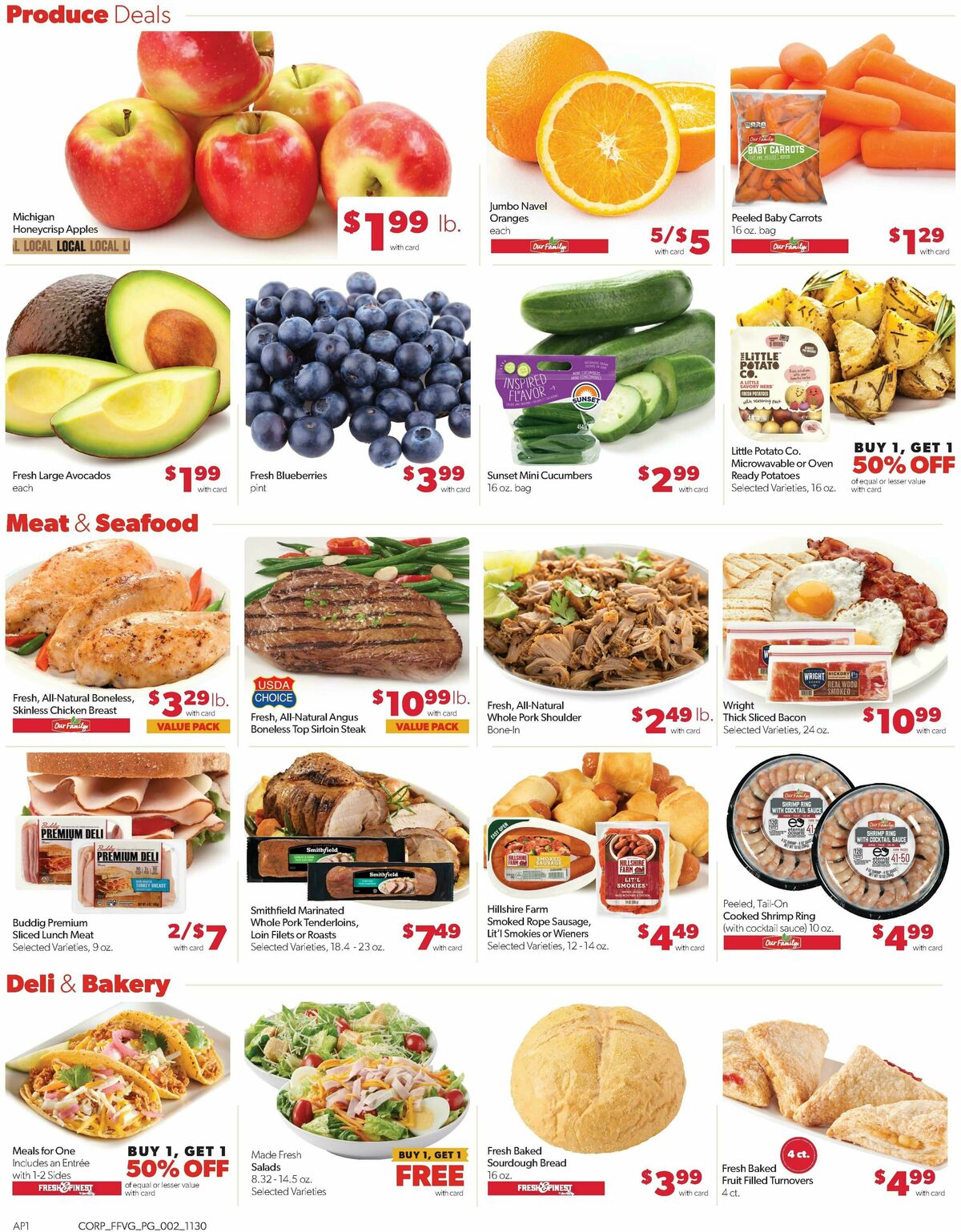 Family Fare Weekly Ad from November 30