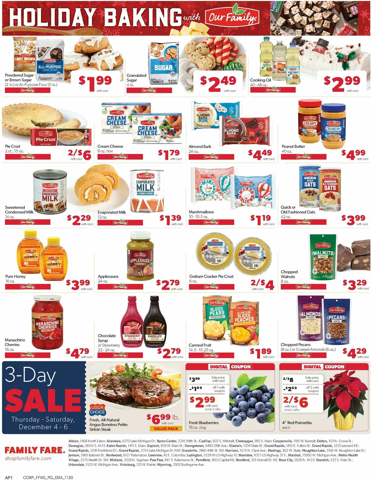 Family Fare Weekly Ad from November 30