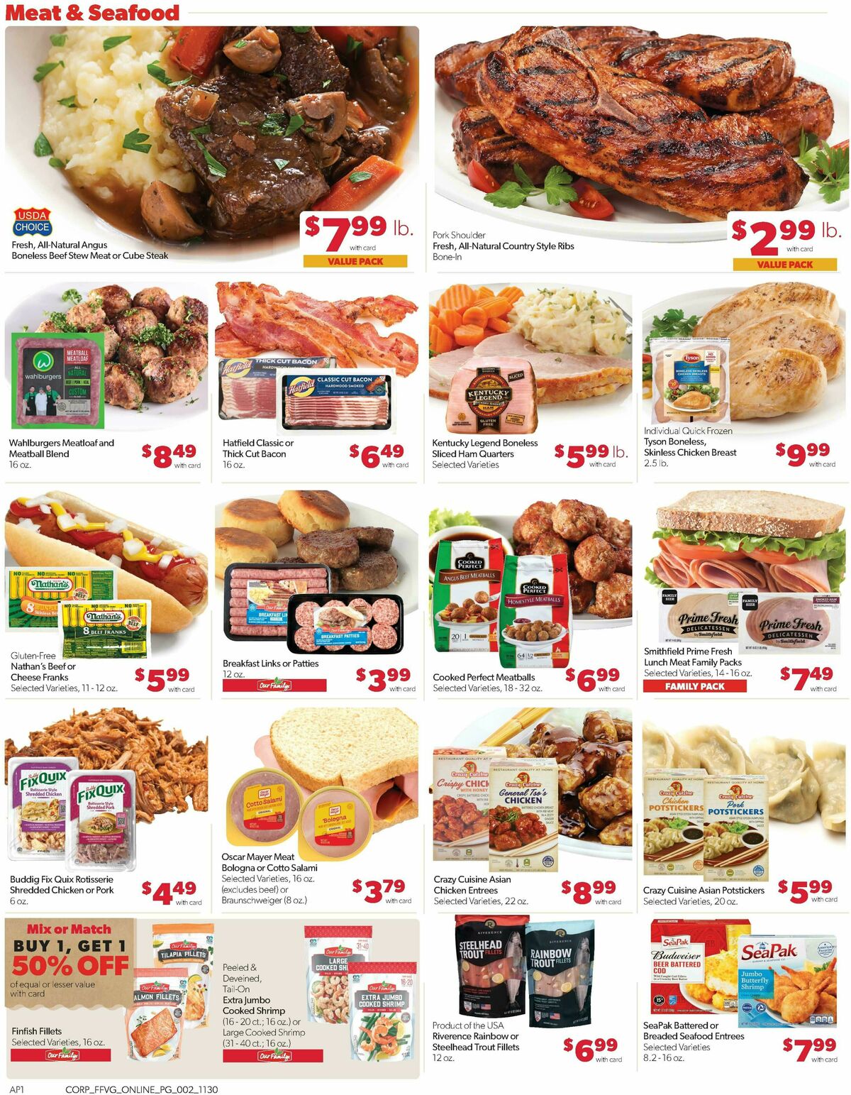 Family Fare Weekly Ad from November 30