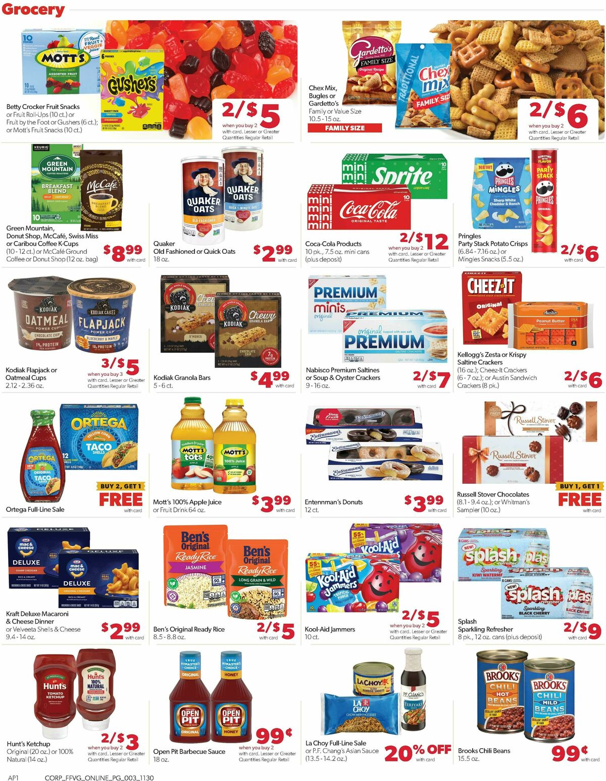 Family Fare Weekly Ad from November 30