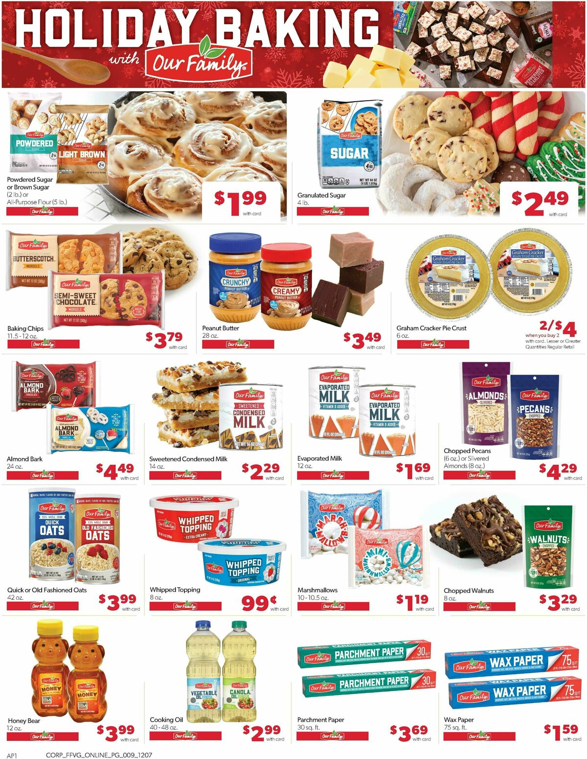 Family Fare Weekly Ad from December 7