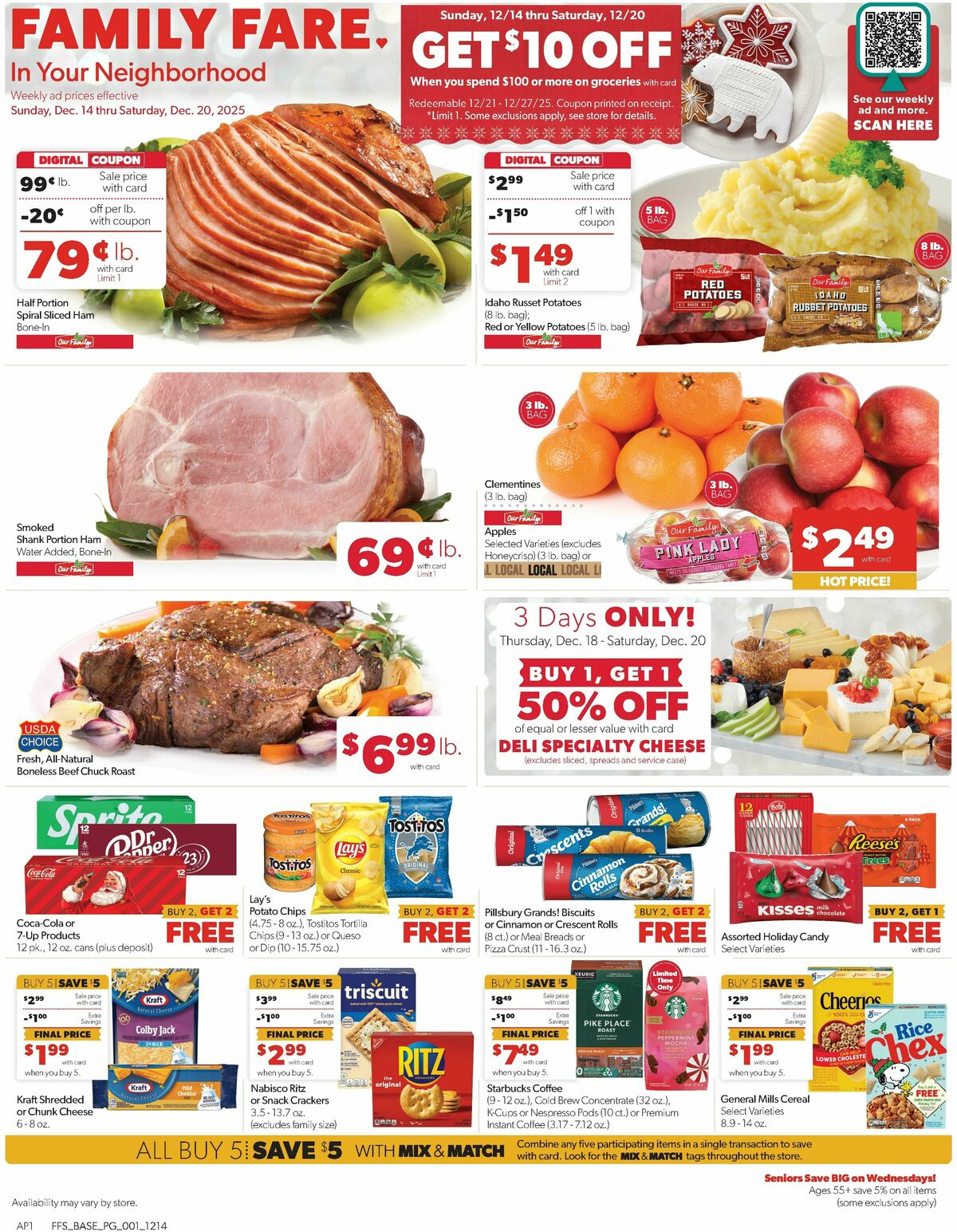 Family Fare Weekly Ad from December 14