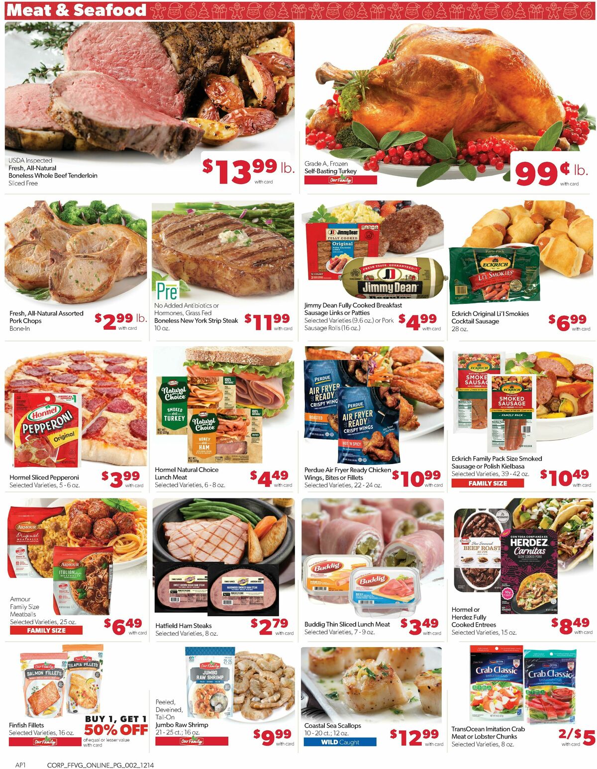 Family Fare Weekly Ad from December 14
