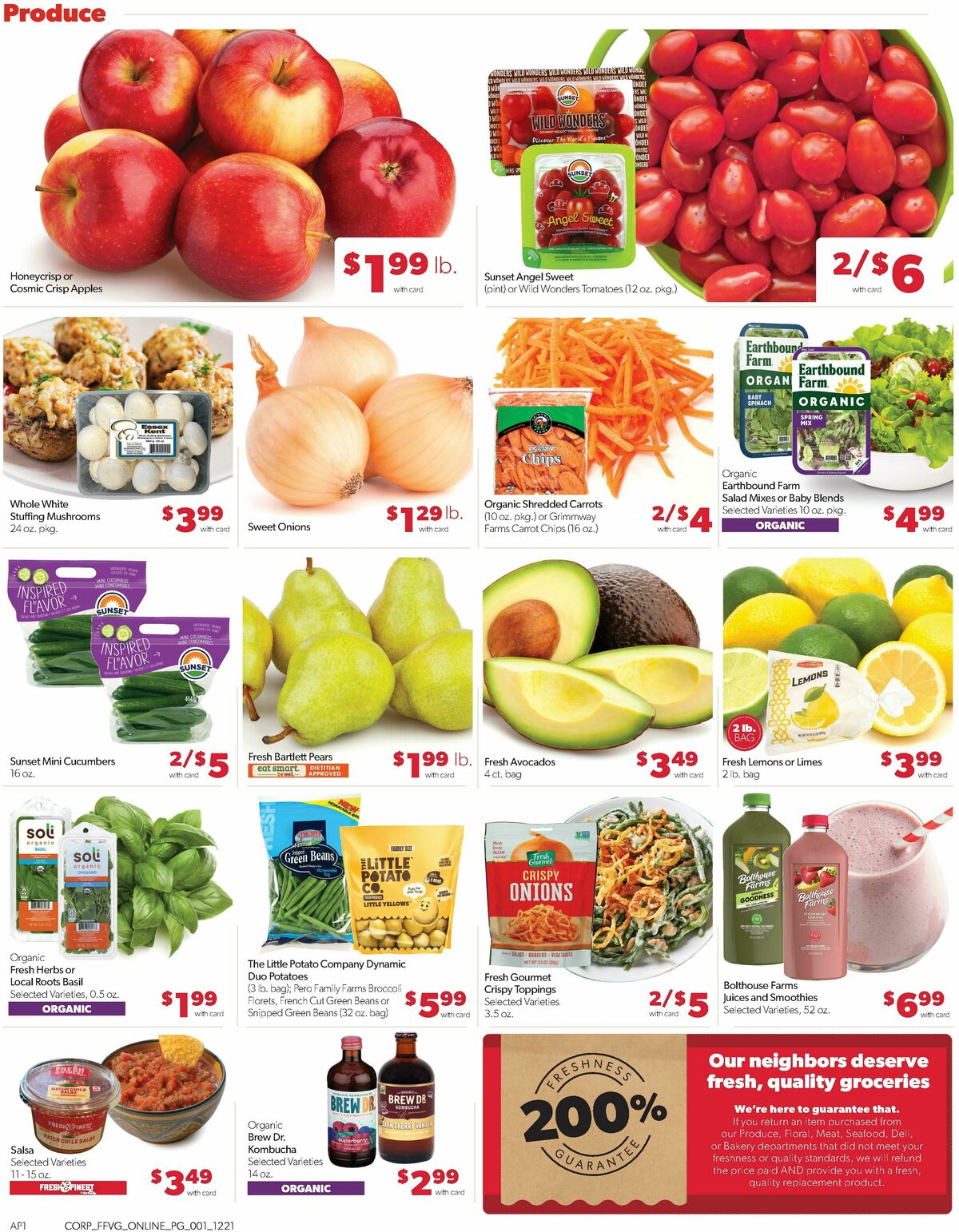 Family Fare Weekly Ad from December 21