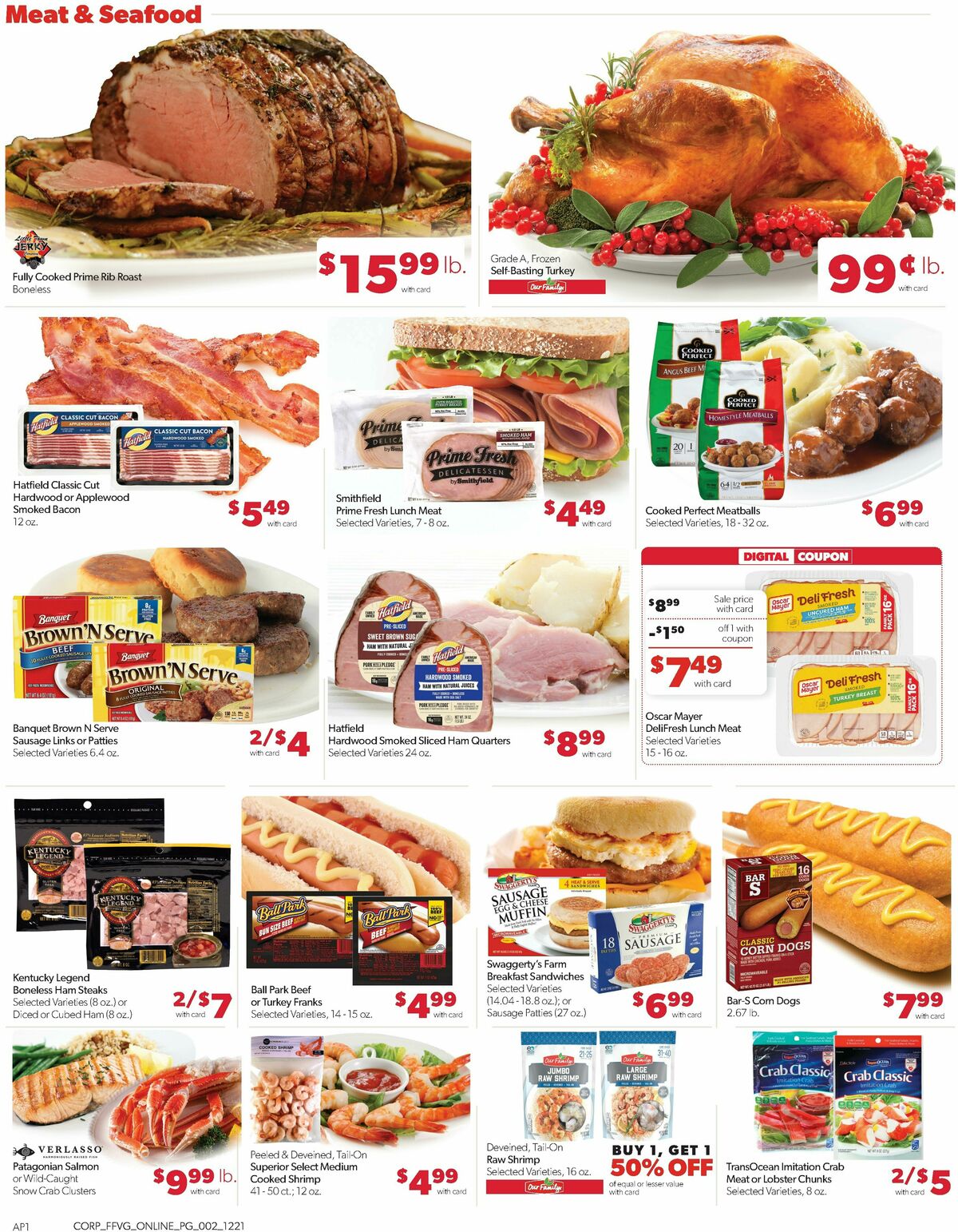 Family Fare Weekly Ad from December 21