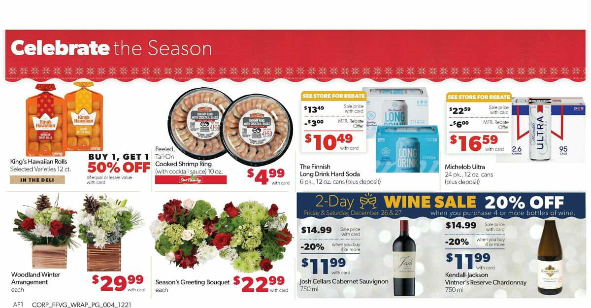Family Fare Weekly Ad from December 21