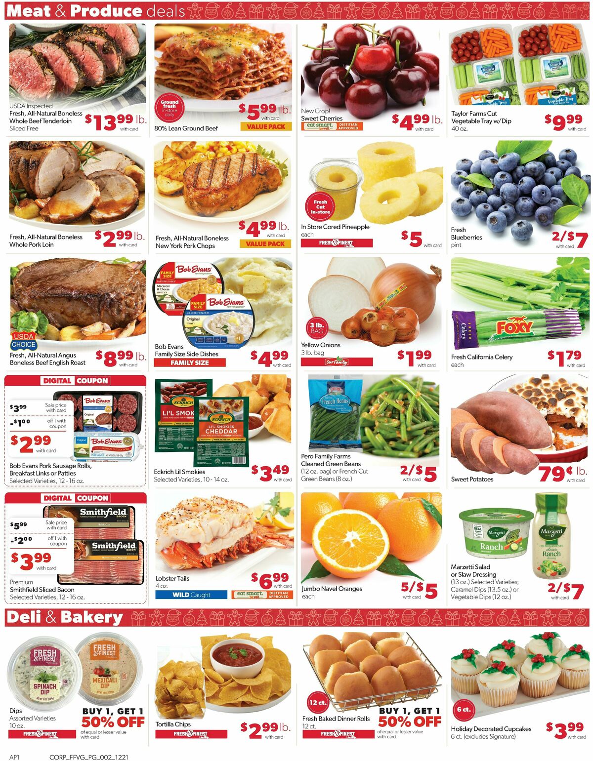 Family Fare Weekly Ad from December 21