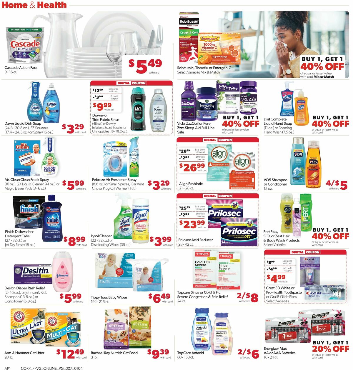 Family Fare Weekly Ad from January 4