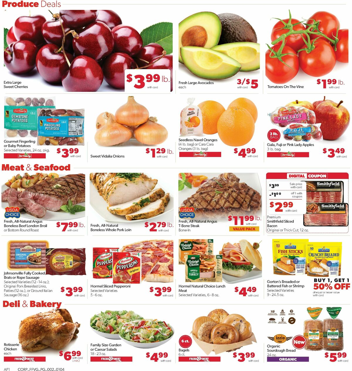 Family Fare Weekly Ad from January 4