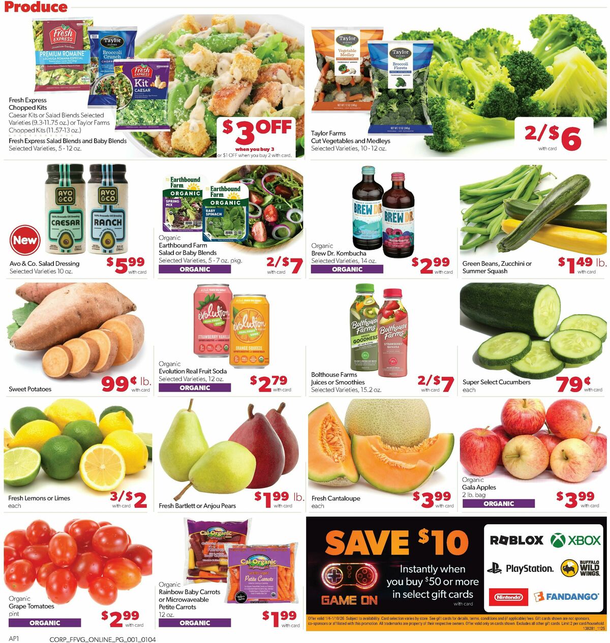 Family Fare Weekly Ad from January 4
