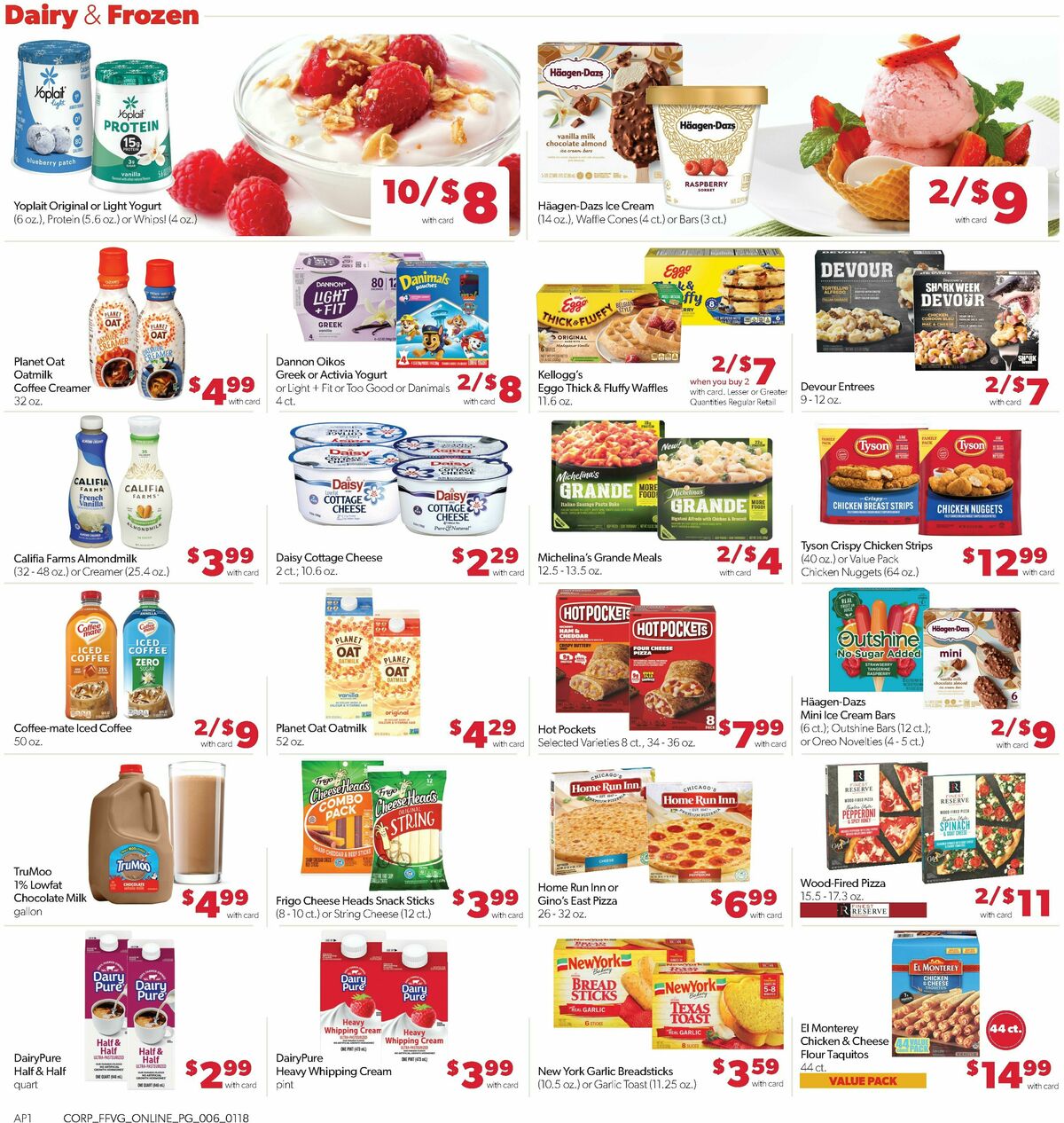 Family Fare Weekly Ad from January 18