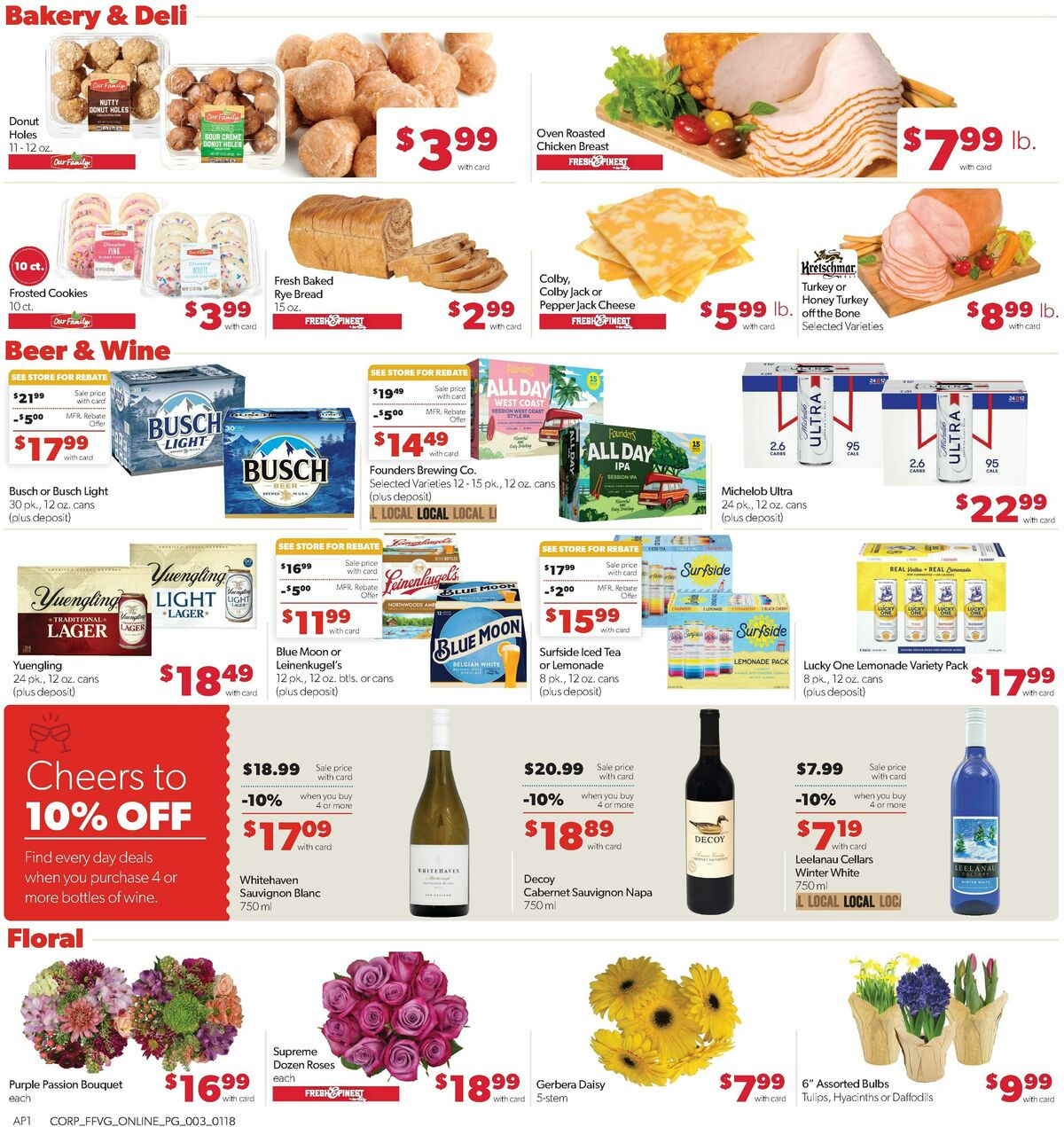 Family Fare Weekly Ad from January 18