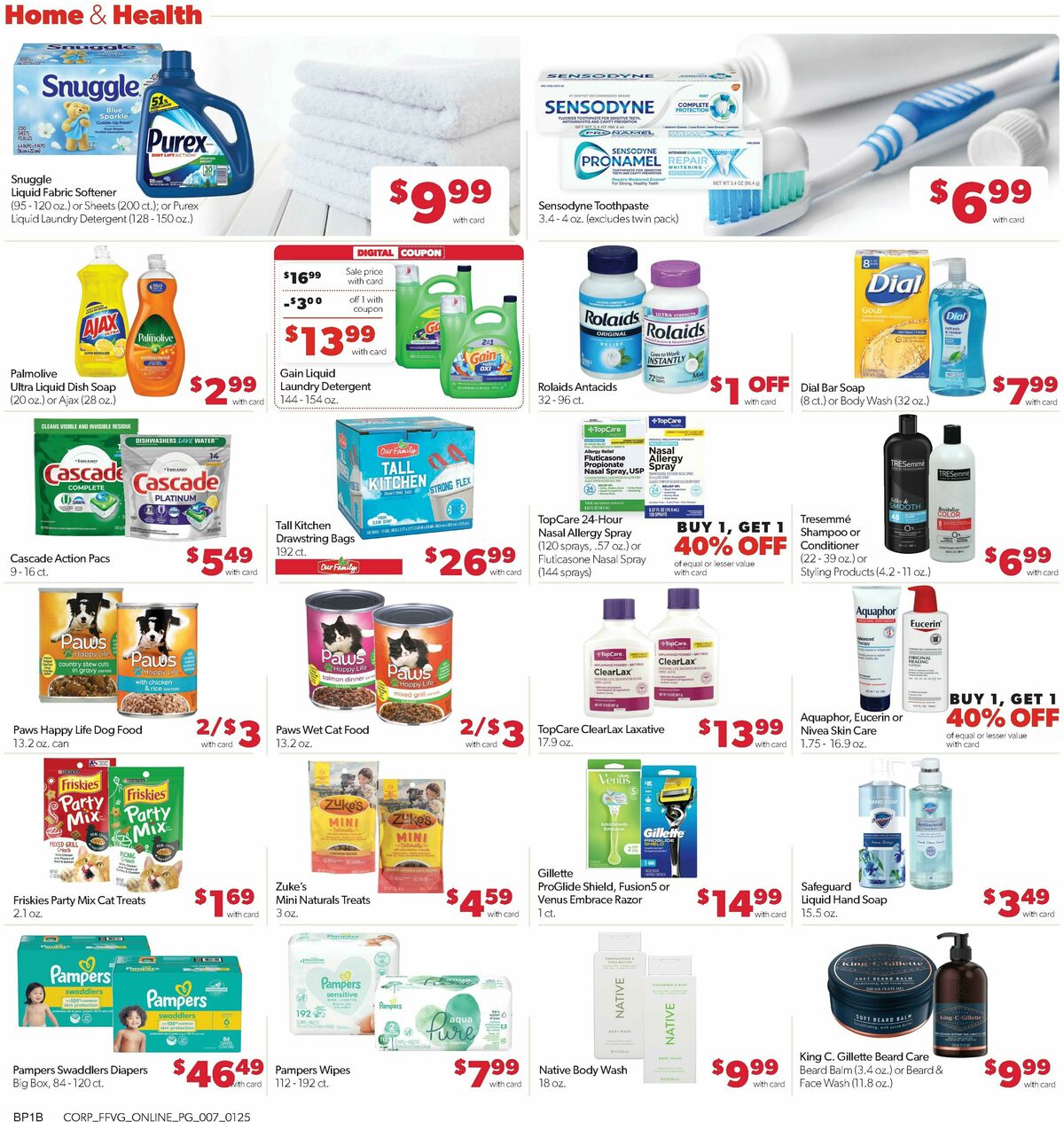 Family Fare Weekly Ad from January 25