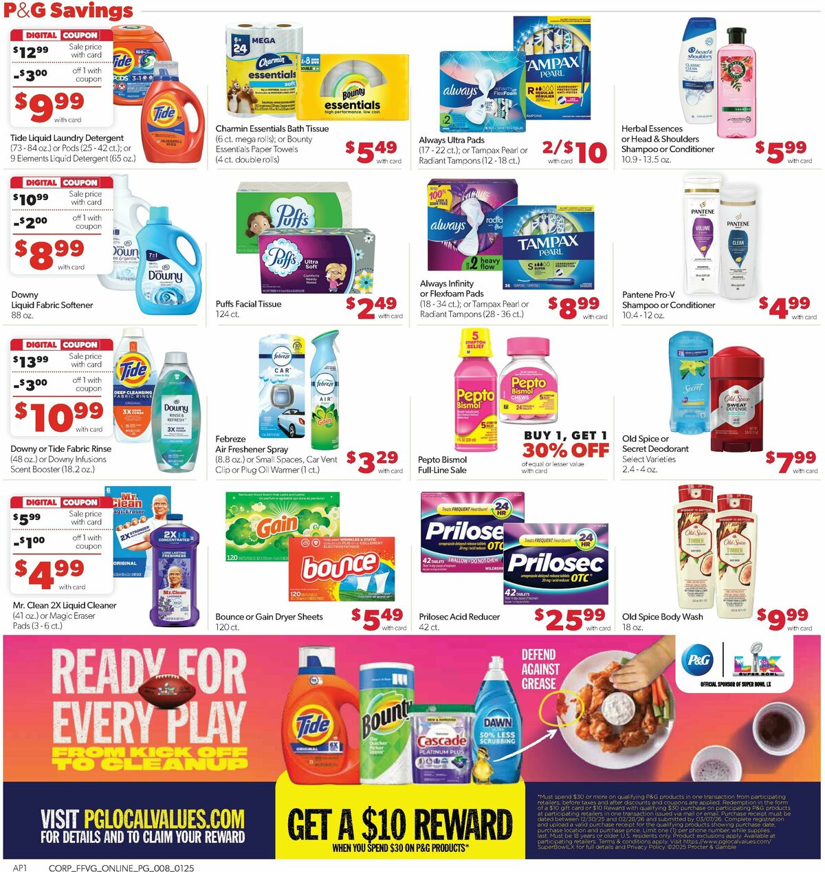 Family Fare Weekly Ad from January 25