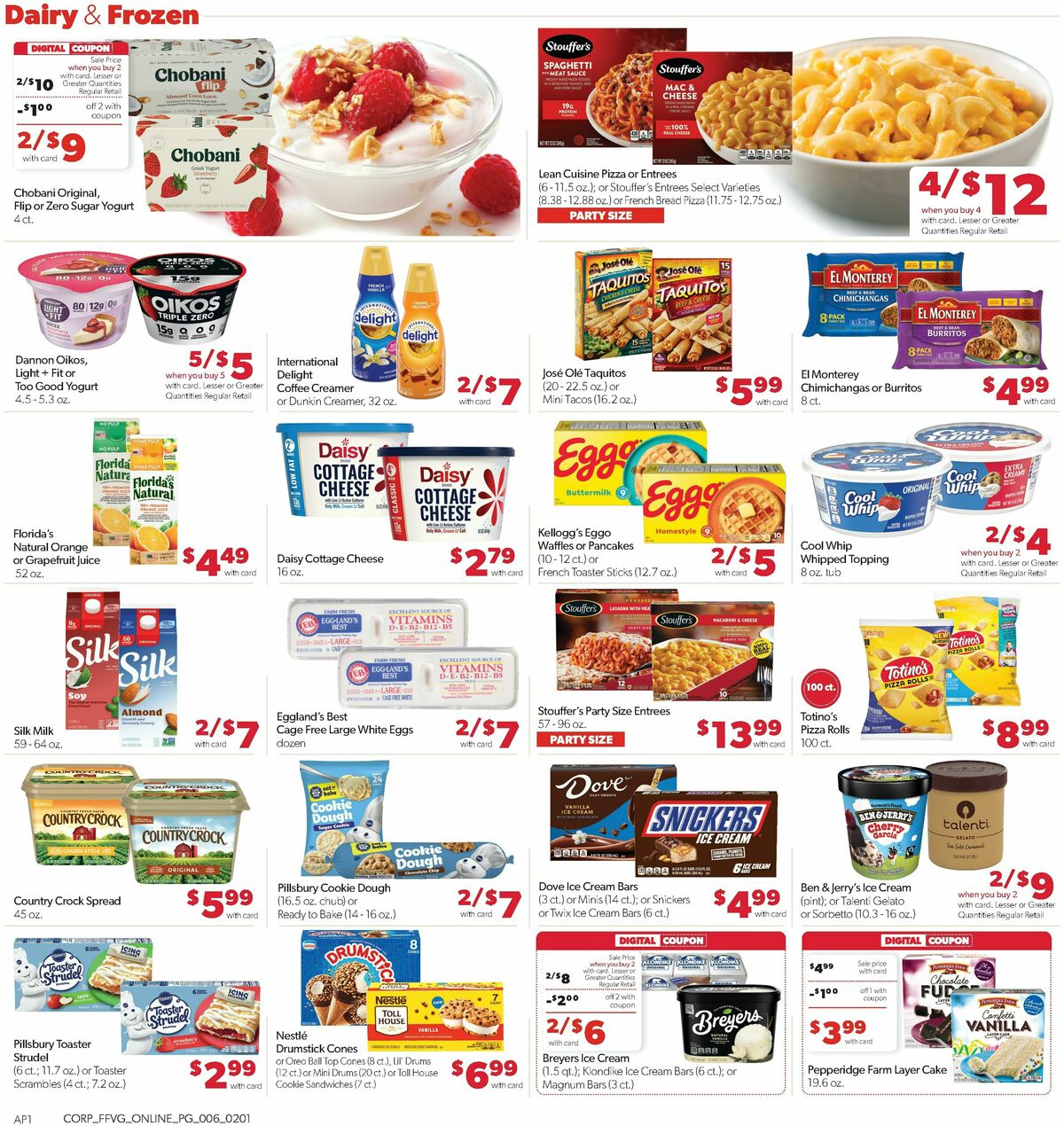 Family Fare Weekly Ad from February 1