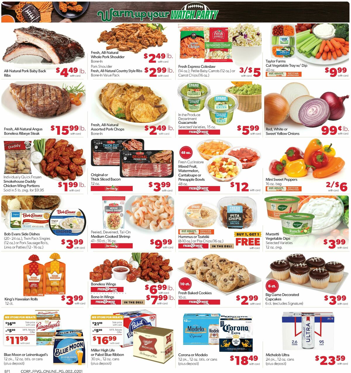 Family Fare Weekly Ad from February 1