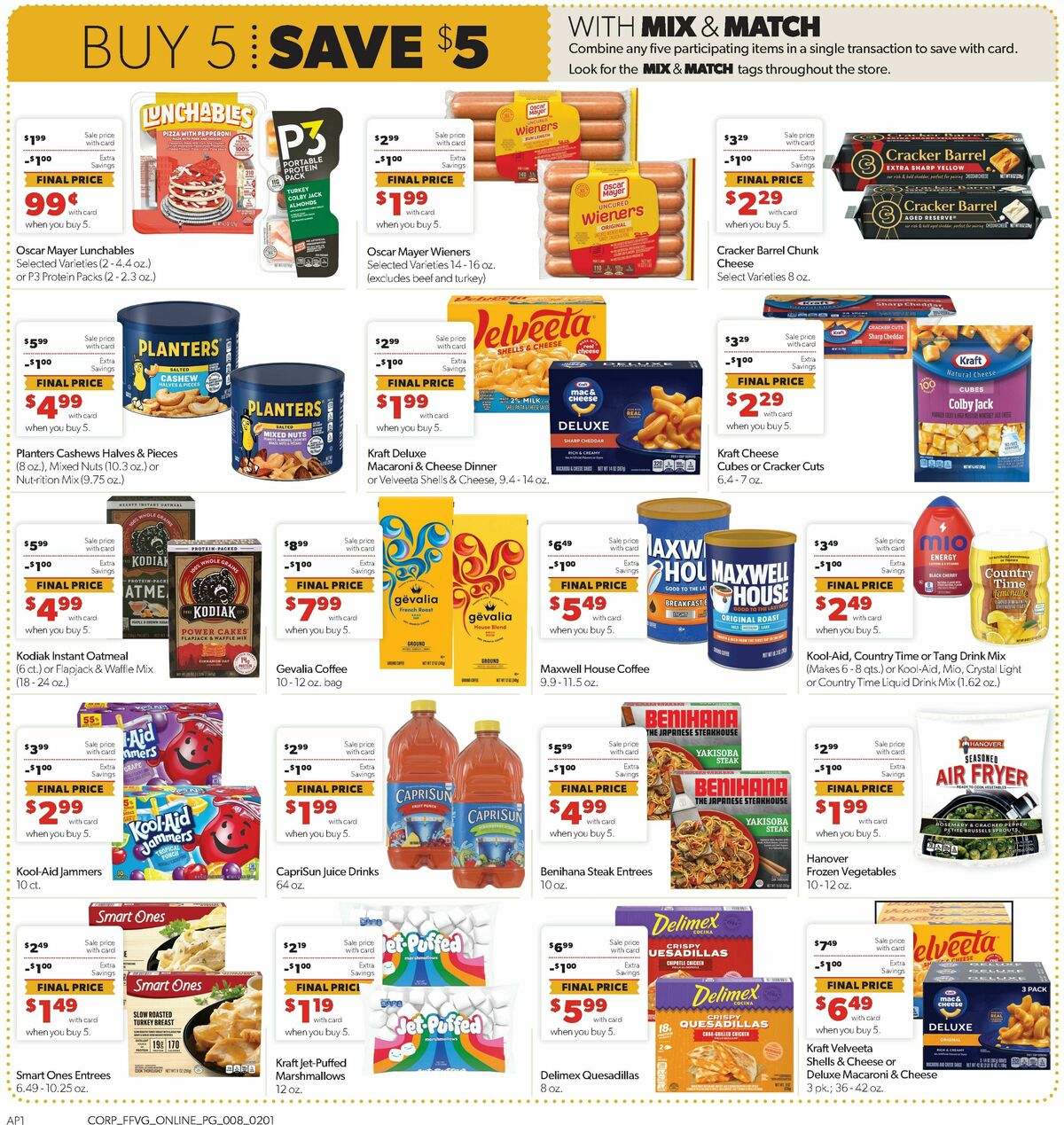 Family Fare Weekly Ad from February 1