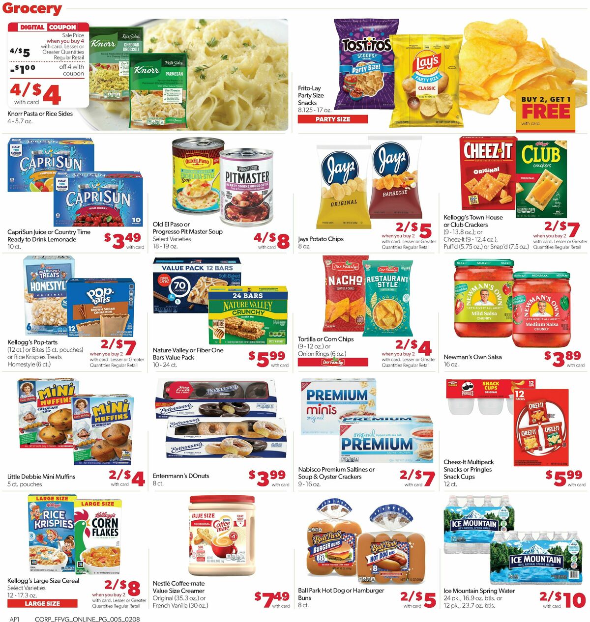 Family Fare Weekly Ad from February 8