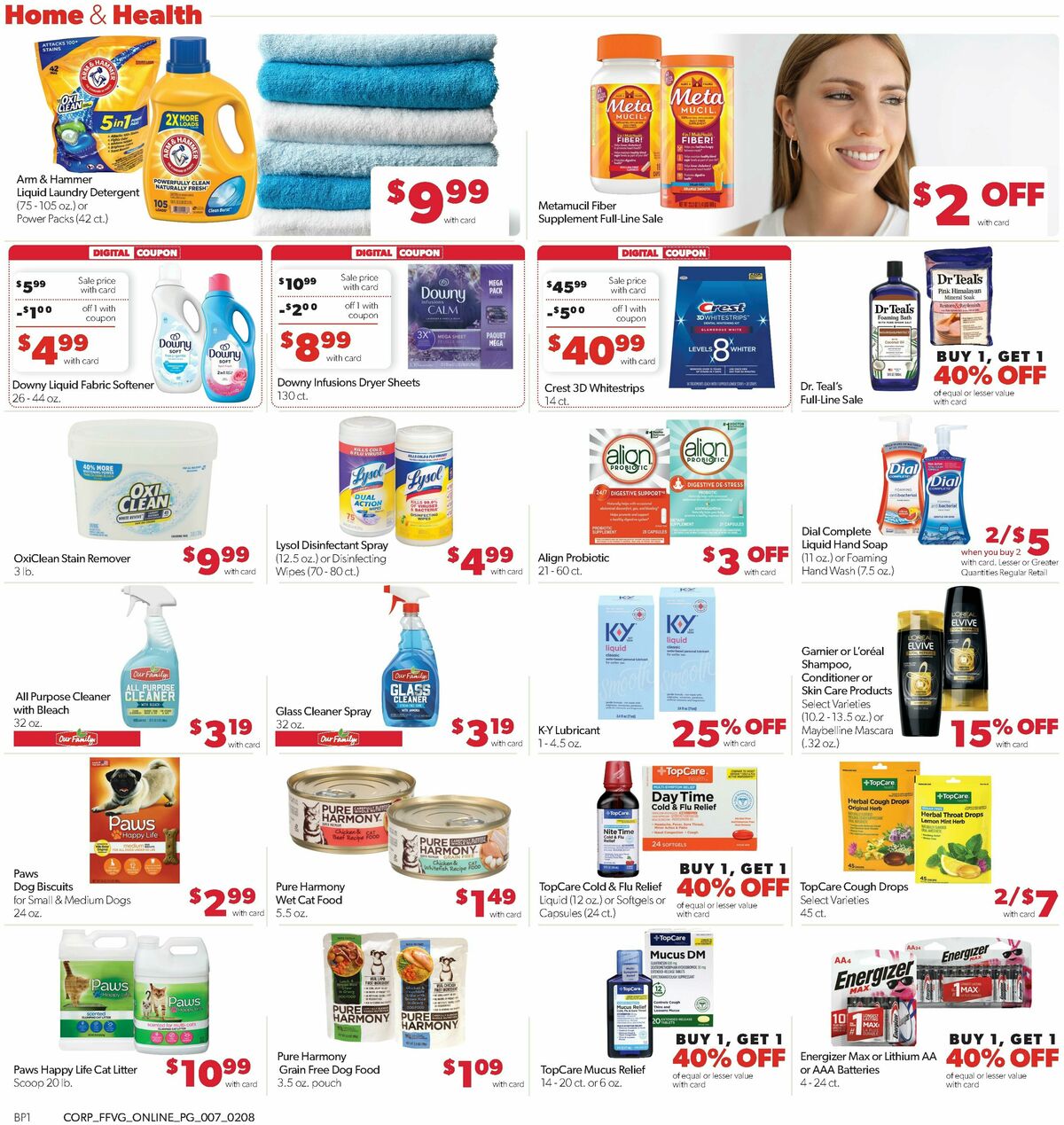 Family Fare Weekly Ad from February 8