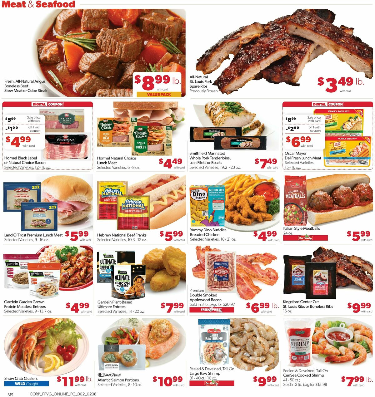 Family Fare Weekly Ad from February 8