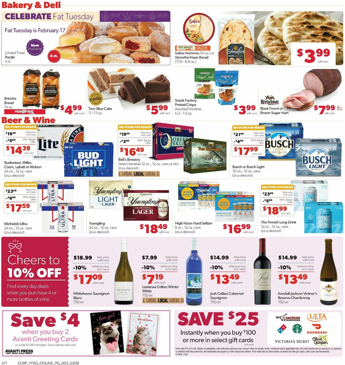 Family Fare Weekly Ad from February 8