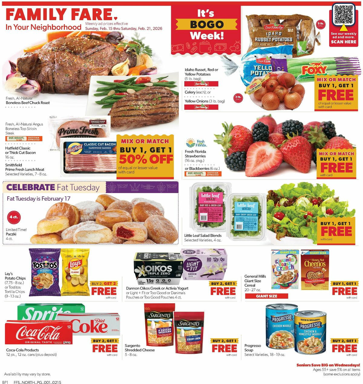 Family Fare Weekly Ad from February 15