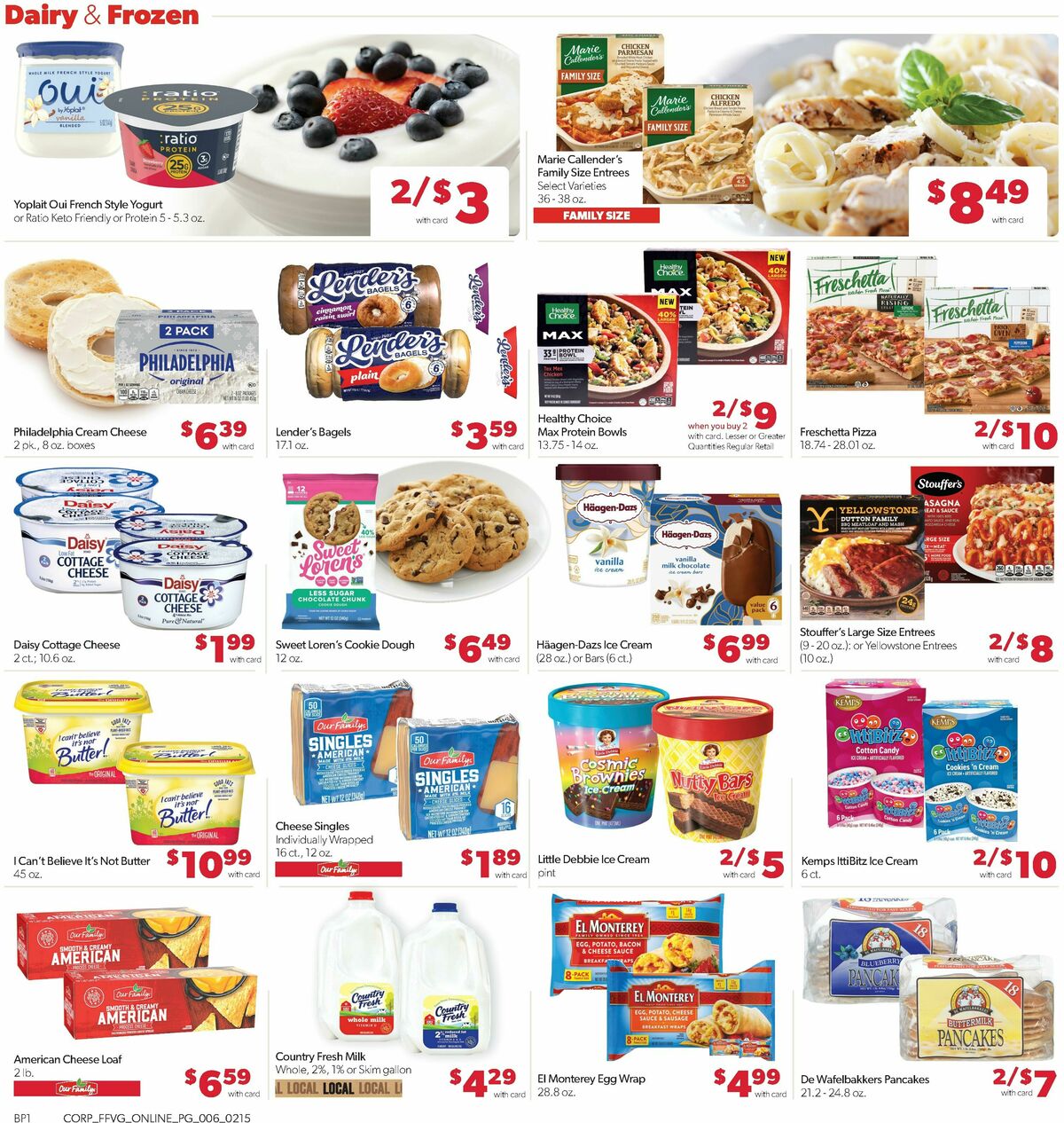 Family Fare Weekly Ad from February 15
