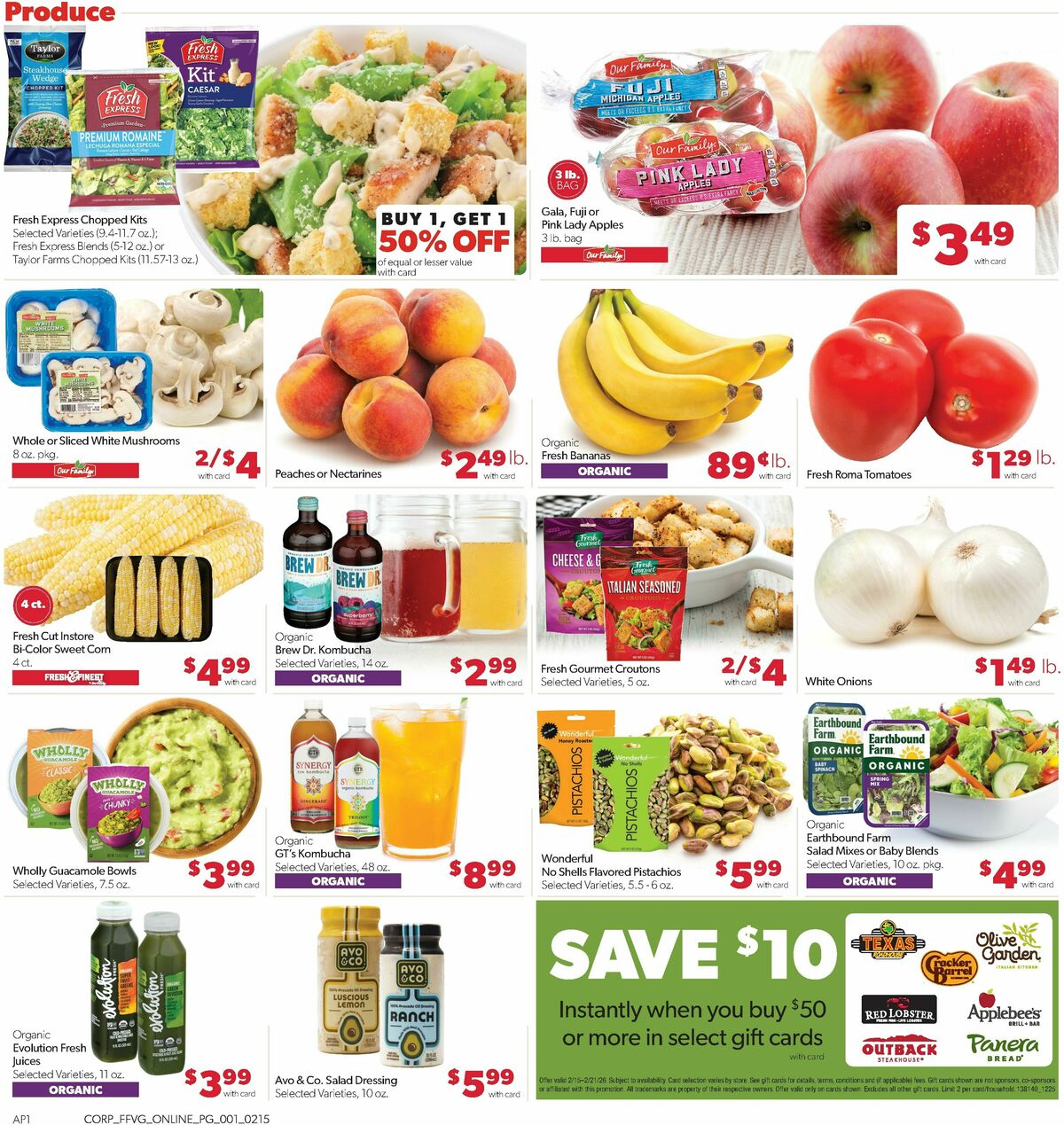Family Fare Weekly Ad from February 15