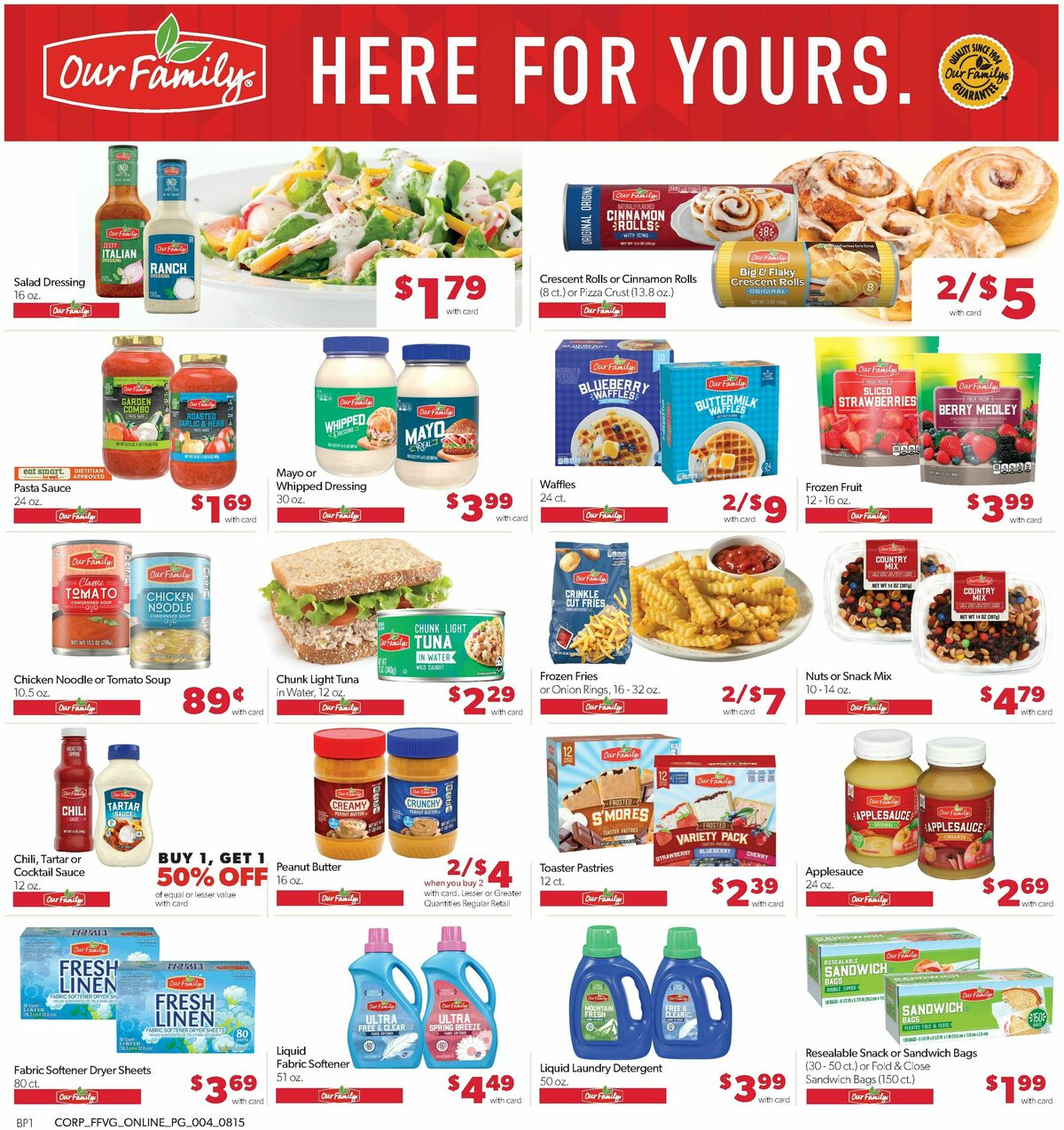 Family Fare Weekly Ad from February 15