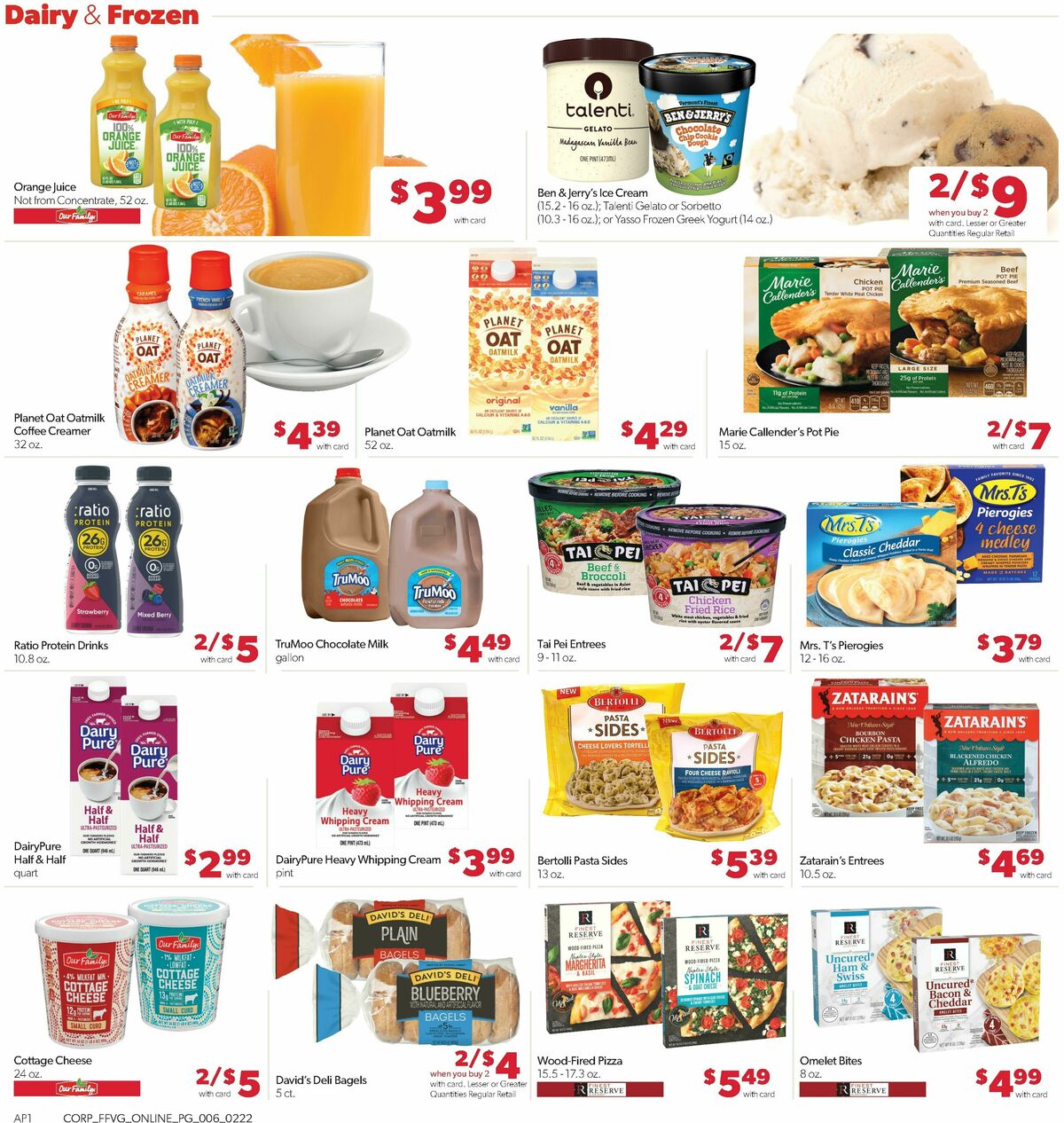 Family Fare Weekly Ad from February 22