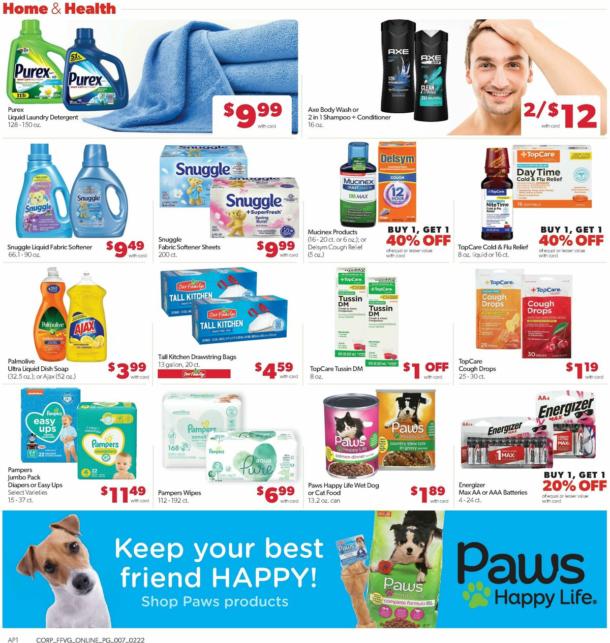 Family Fare Weekly Ad from February 22