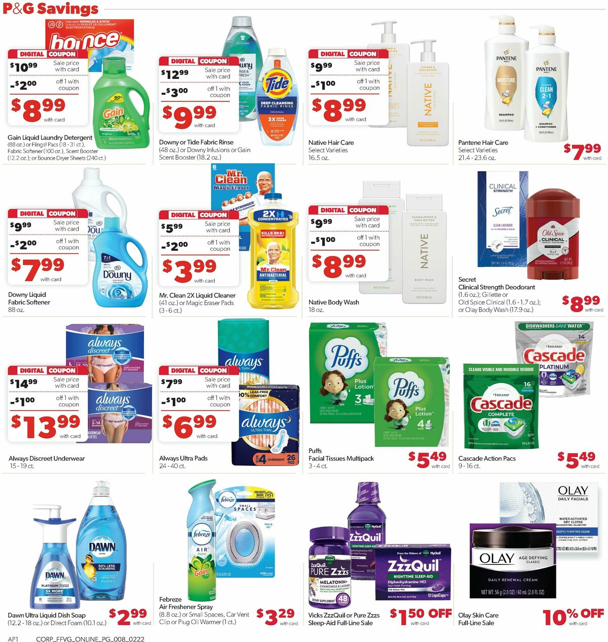 Family Fare Weekly Ad from February 22